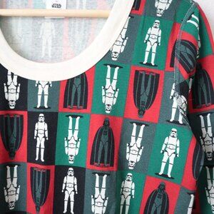 Hanna Andersson Star Wars Galactic Empire Long John Pajama Top | M